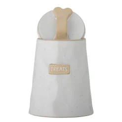 Bloomingville Bandit Leckerlidose mit Deckel aus Steingut