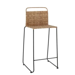 Bloomingville Barhocker Gunnel aus Rattan