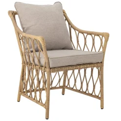 Bloomingville Belluce Loungesessel mit Hocker