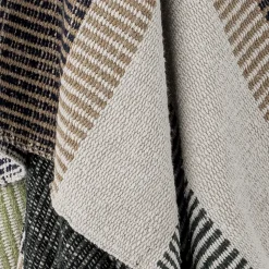 Bloomingville Decke Isnel aus recycelter Baumwolle