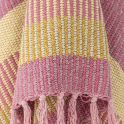 Bloomingville Decke Isnel aus recycelter Baumwolle