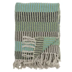 Bloomingville Decke Isnel aus recycelter Baumwolle