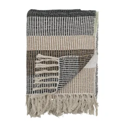 Bloomingville Decke Isnel aus recycelter Baumwolle