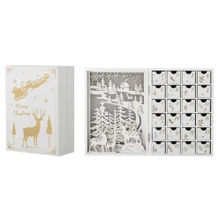 Bloomingville Elimar Adventskalender mit Licht