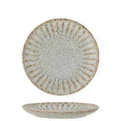 Bloomingville Fleur Frühstücksteller, Steingut