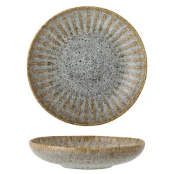 Bloomingville Fleur Nudelteller, Natur, Steingut