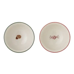 Bloomingville Jolly Schalen, Weihnachten, 2er Set