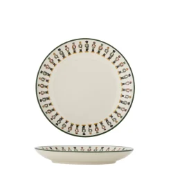 Bloomingville Jolly Teller, Grün, Steingut