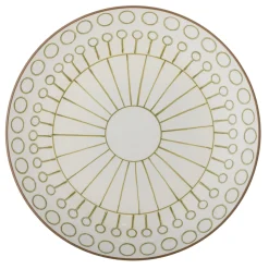 Bloomingville Maple Teller Grün Steingut