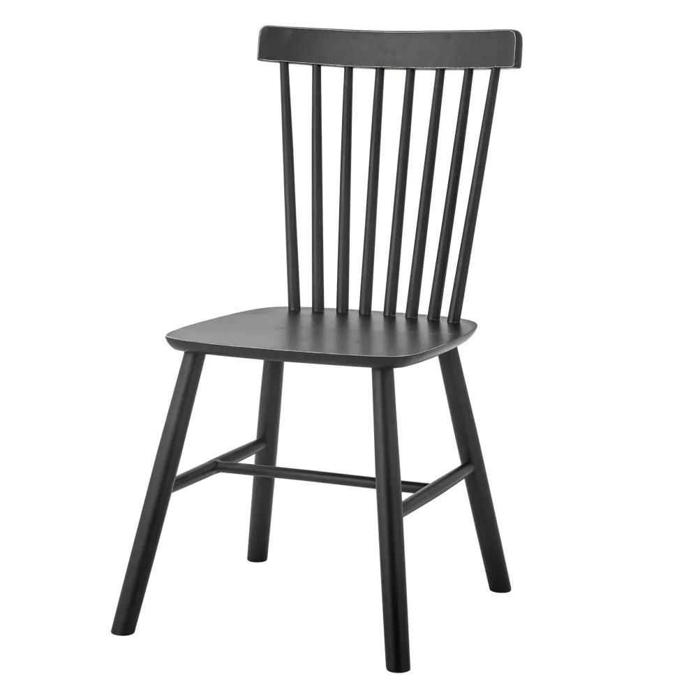 Bloomingville Mill Esszimmerstuhl, Gummibaumholz