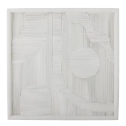 Bloomingville Patina Wanddekoration Weiß