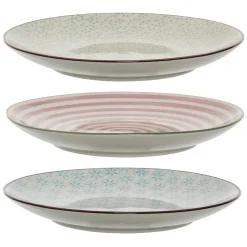 Bloomingville Patrizia Teller, 3er, Steingut