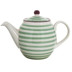 Bloomingville Patrizia Teekanne, Grün, Steingut