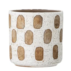 Bloomingville Pflanztopf Avo weiss aus Terrakotta