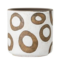 Bloomingville Pflanztopf Avo weiss aus Terrakotta