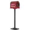 Bloomingville Santas Briefkasten Deko mit Standfuß