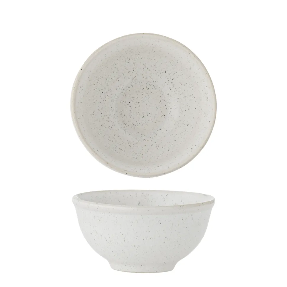 Bloomingville Schale aus Steingut Addison mit Rand