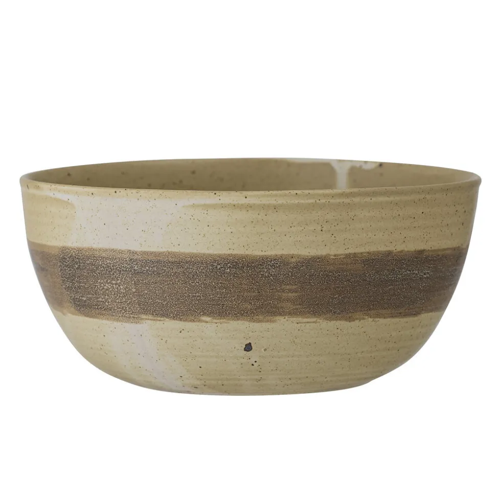 Bloomingville Solange Große Schale, Natur, Steingut