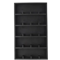 Bloomingville Thessa Becherregal Schwarz