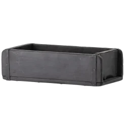 Bloomingville Ziegelform Black Box recyceltes Holz