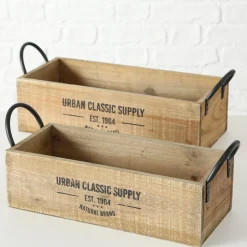 Boltze Aufbewahrungsbox Supply 2er-Set