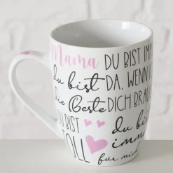 Boltze Becher beste Mama, 2er Set