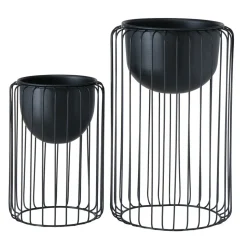 Boltze 2er Set Blumentopf Vaso