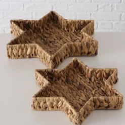 Boltze 2er Set Dekotablett Karlina