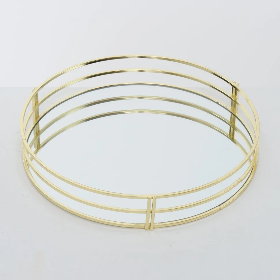 Boltze 2er Set Dekotablett Sino