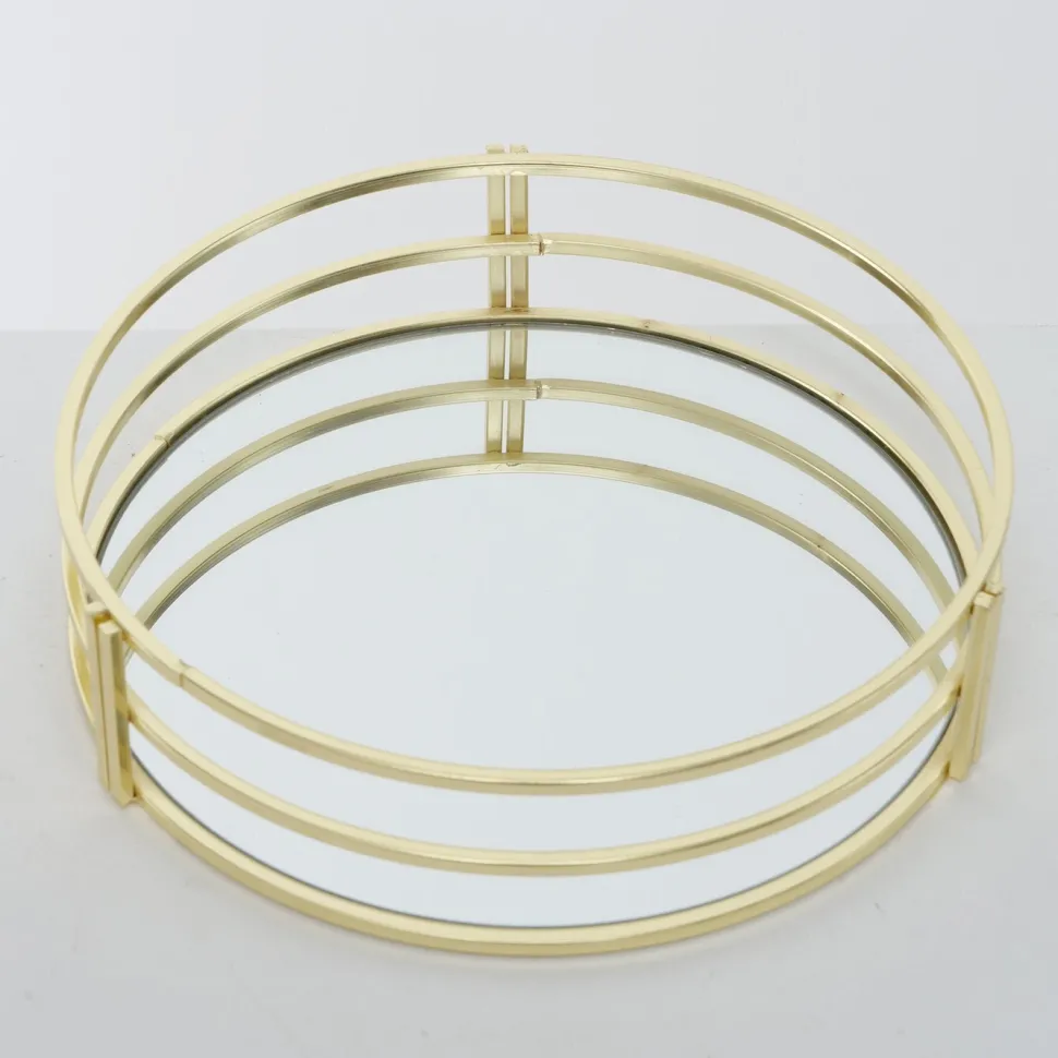 Boltze 2er Set Dekotablett Sino