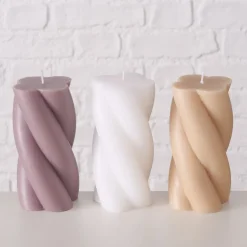 Boltze 3er Set Kerze in Sonderformen