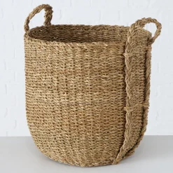 Boltze 3er Set Korb Sophy aus Seegras