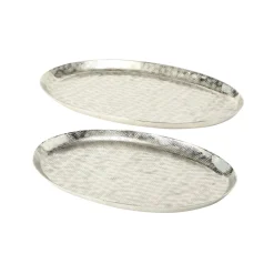 Boltze 2er Set Tablett Dekotablett Detroit