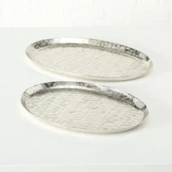 Boltze 2er Set Tablett Dekotablett Detroit