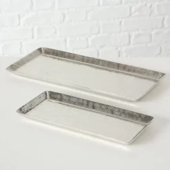 Boltze 2er Set Tablett Dekotablett Detroit