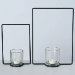 Boltze 2er Set Teelichthalter Franjo