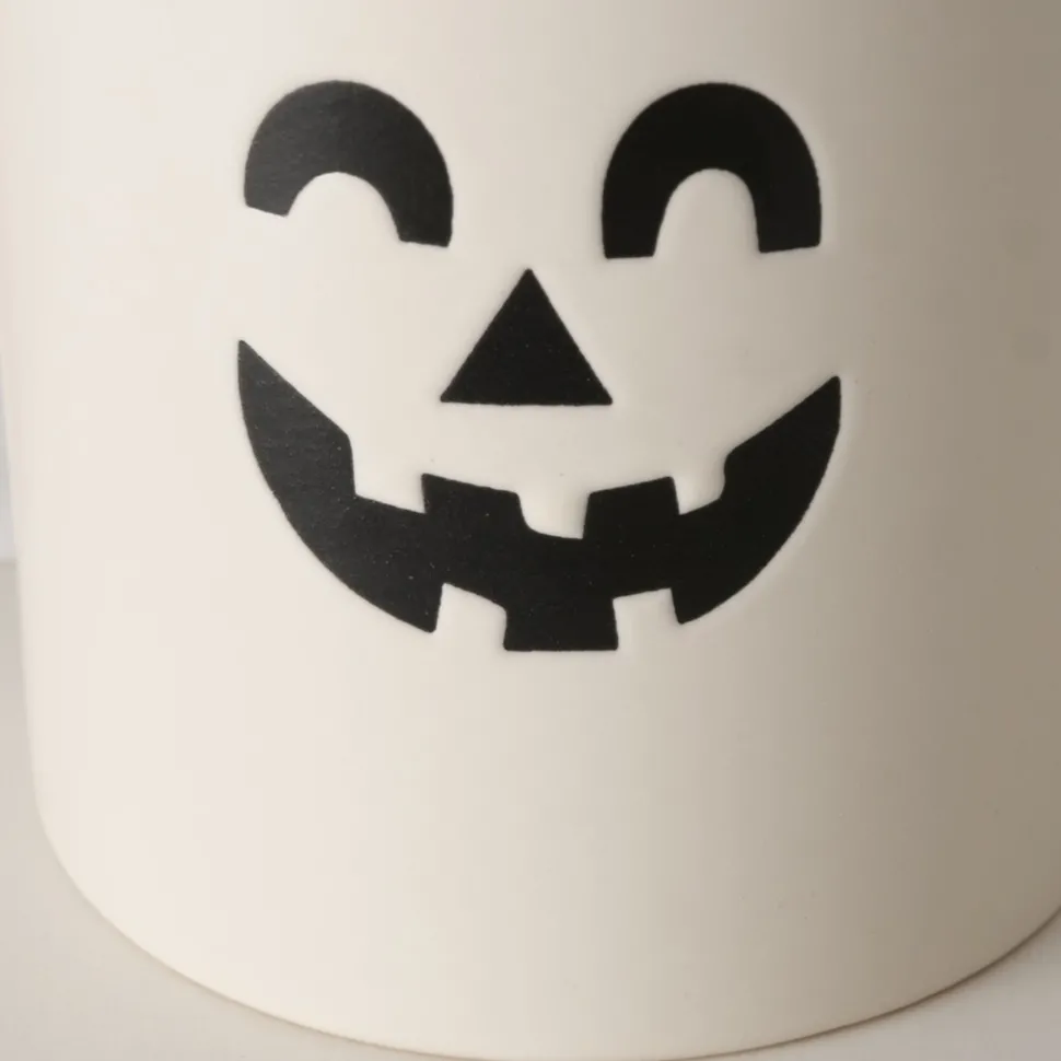 Boltze Halloween Becher Boo, 2er Set aus Keramik