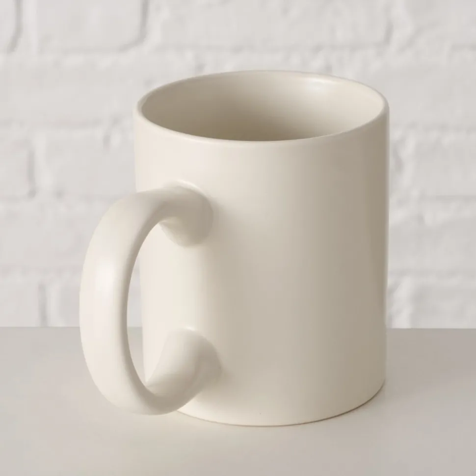 Boltze Halloween Becher Boo, 2er Set aus Keramik