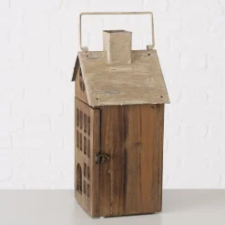 Boltze Holz Laterne Marling, 2 tlg