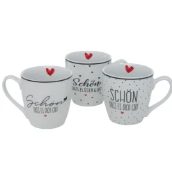 Boltze Jumbobecher Schön 480 ml 3er-Set