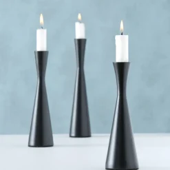 Boltze Kerzenleuchter Cone, 3 tlg