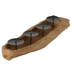 Boltze Kerzenleuchter Nafia Teakholz