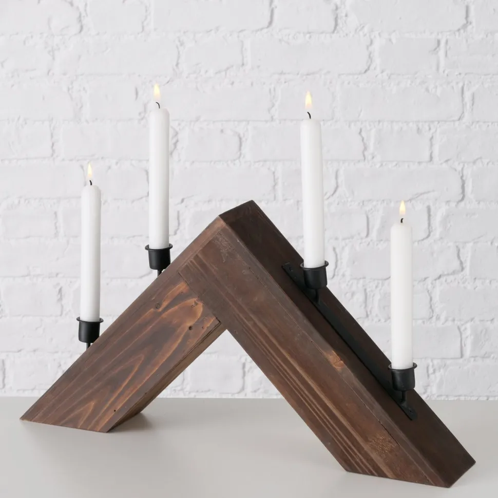 Boltze Kerzenleuchter Rustik