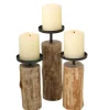 Boltze Kerzenleuchter Tempe, 3 tlg