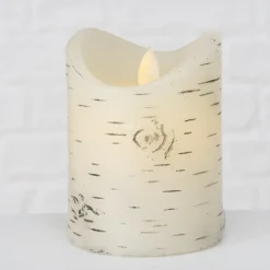 Boltze LED Kerze Birke