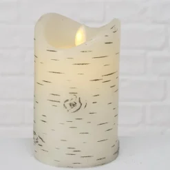 Boltze LED Kerze Birke