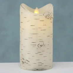 Boltze LED Kerze Birke