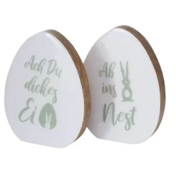 Boltze Oster Dekoaufsteller Lenny 2er Set