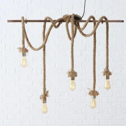 Boltze Pendelleuchte Toko Jute