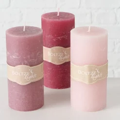 Boltze Stumpenkerze 3er